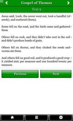 Gospel of Thomas FREE android App screenshot 2