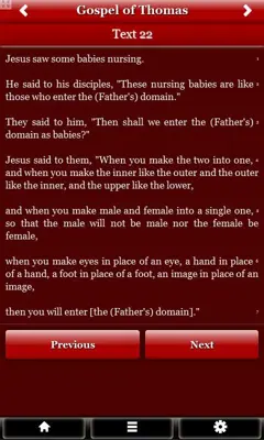 Gospel of Thomas FREE android App screenshot 3